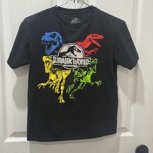 Jurassic World boys shirt
Size M
Gently used. 
#401A